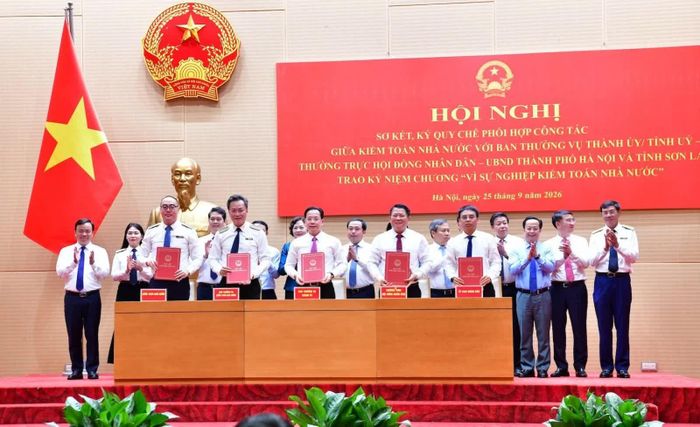 KTNN và tỉnh Sơn La ký quy chế phối hợp công tác.