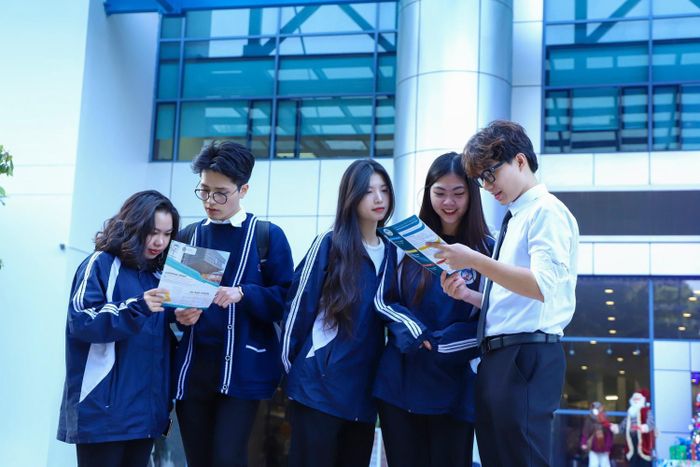 Sinh viên Đại học Kinh tế Quốc dân. Ảnh: ĐH KTQD