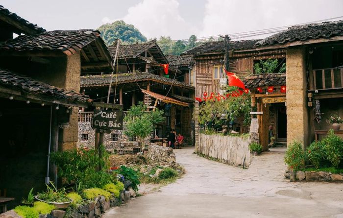 Một góc nhỏ ở Lô Lô Chải.