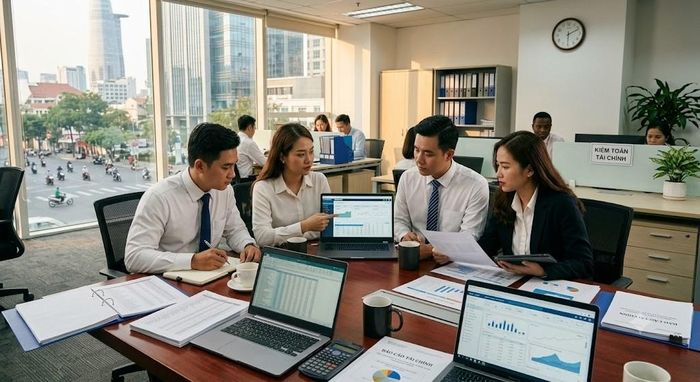 Kiểm toán - báo chứng cho sự minh bạch. Ảnh minh họa