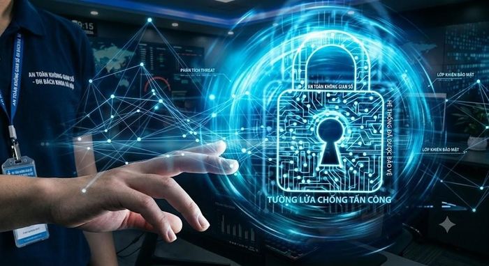 An toàn không gian số đã trở thành yếu tố sống còn đối với mọi tổ chức. Ảnh minh họa