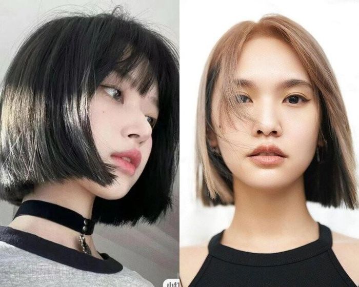 Nét cắt thẳng gọn gàng tạo nên cấu trúc tóc vô cùng chỉn chu, giúp gương mặt trông sắc sảo và thời thượng tức thì. Sự tối giản đầy tinh tế này cực kỳ phù hợp với những quý cô yêu thích vẻ đẹp tự tin, khí chất và muốn khẳng định gu thẩm mỹ riêng.