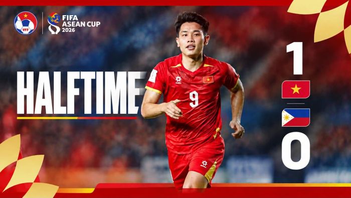 Đội tuyển Việt Nam dành chọn 3 điểm tại ngày ra quân FIFA ASEAN Cup 2026. Ảnh: VFF