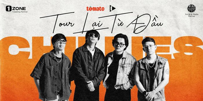 Chillies trở lại Hà Nội với “Tour Lại Từ Đầu 2026” tối 26/9. Ảnh: BTC.