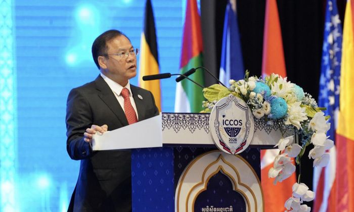 Thứ trưởng Nguyễn Văn Long phát biểu tại Hội nghị.
