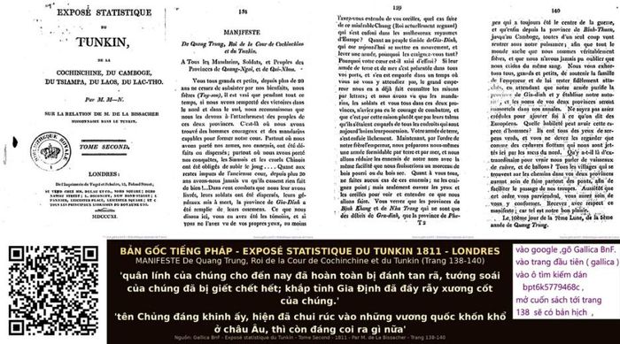 Bản hịch năm 1792 của Hoàng đế Quang Trung và chân tướng cuộc chiến tranh vệ quốc.