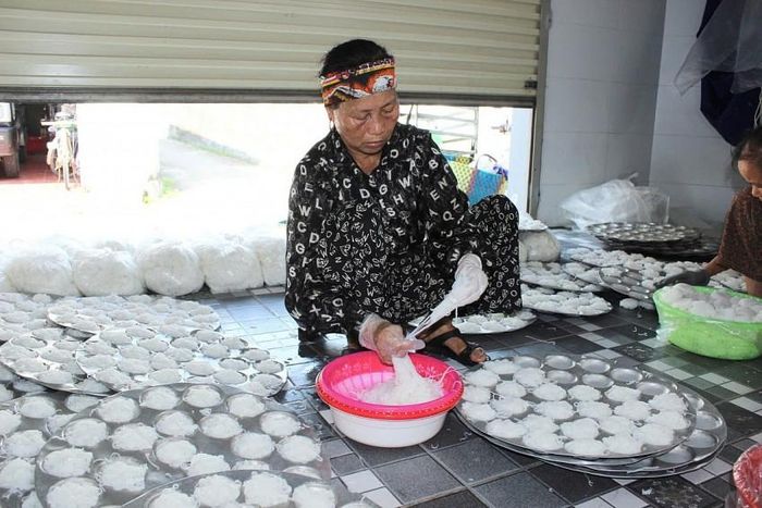 Làng nghề bún bánh Đông Quang đã tồn tại hơn nửa thế kỷ.