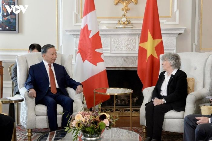  Tổng Bí thư, Chủ tịch nước Tô Lâm hội kiến Toàn quyền Canada Louise Arbour.