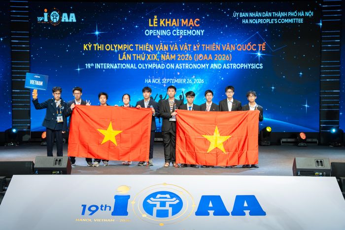 2 đội Việt Nam tham gia tranh tài tại Kỳ thi Olympic Thiên văn và Vật lý thiên văn quốc tế 2026.