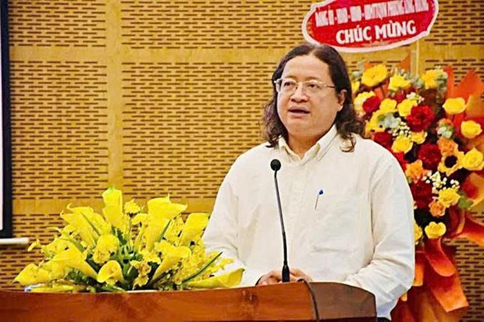 Ông Nguyễn Minh Nhựt - Phó Giám đốc Sở Văn hóa và Thể thao TPHCM phát biểu tại lễ tổng kết. Ảnh: TB