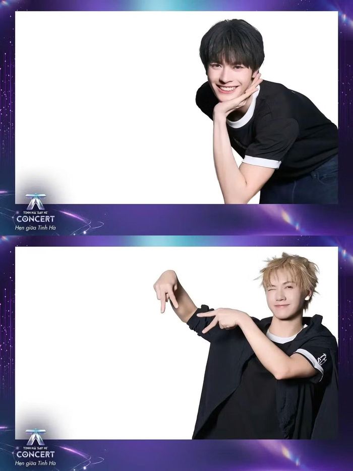  Frame photobooth siêu đáng yêu của các Anh Trai. 