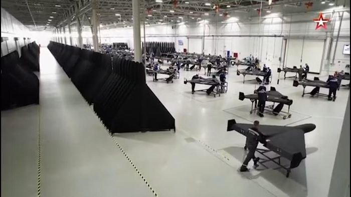 UAV phản lực cũng được Nga sử dụng mỗi ngày trong tháng 8.