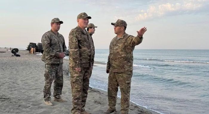 14 quân nhân Kazakhstan thiệt mạng sau khi bị cuốn ra biển trong cuộc diễn tập tại tỉnh Mangistau, miền tây nước này, bên bờ biển Caspi ngày 24/9.