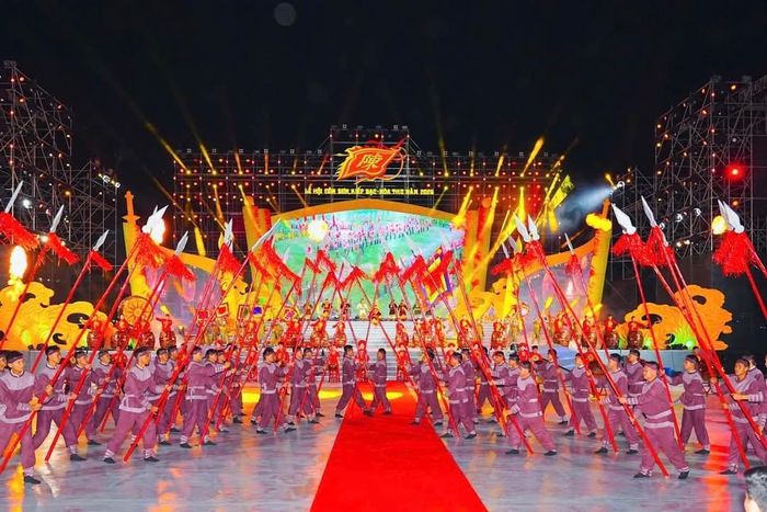 Chương trình nghệ thuật đặc biệt “Vạn Kiếp - Hào khí ngàn năm” được đầu tư công phu, bài bản. 