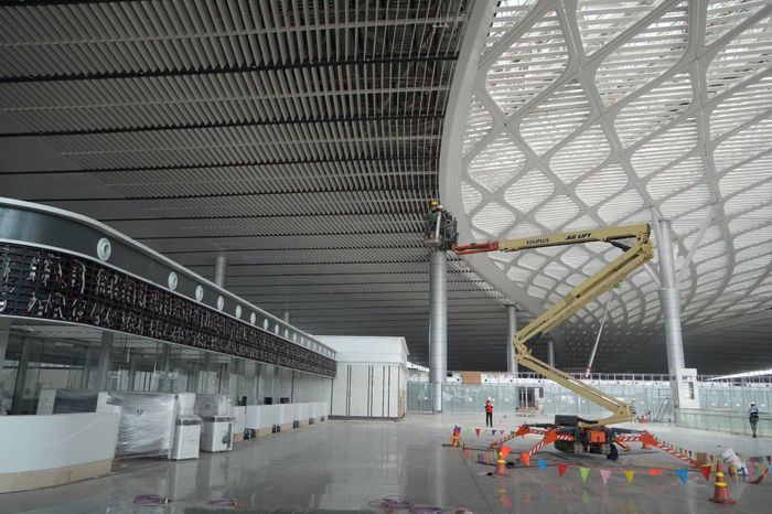 Những khu vực còn lại sẽ tiếp tục được hoàn thiện, khắc phục khiếm khuyết theo kế hoạch phù hợp với yêu cầu vận hành.