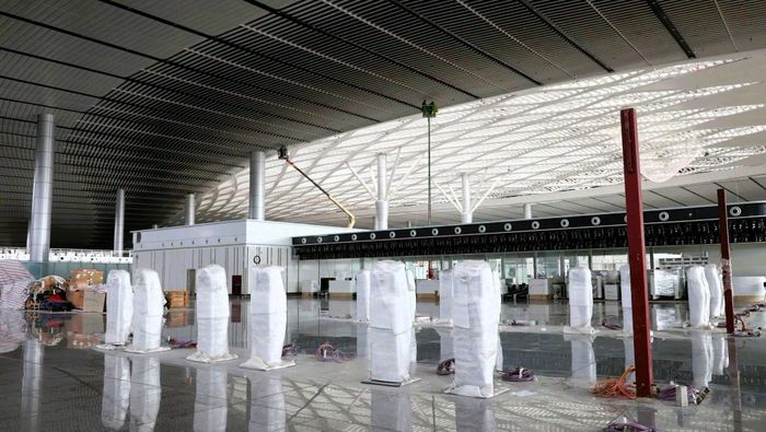 Nhà ga mới sẽ có nhiều trang thiết bị hiện đại.