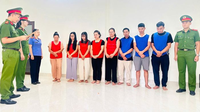  Cơ quan Cảnh sát điều tra Công an tỉnh Thanh Hóa ra quyết định khởi tố vụ án, khởi tố bị can. Ảnh: CA Thanh Hoá. 