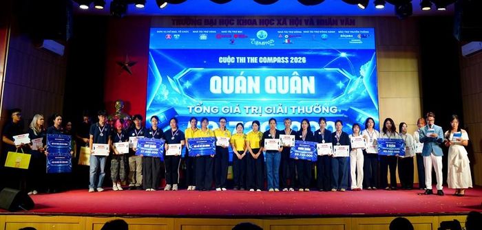 BTC trao giải cho đội Quán quân