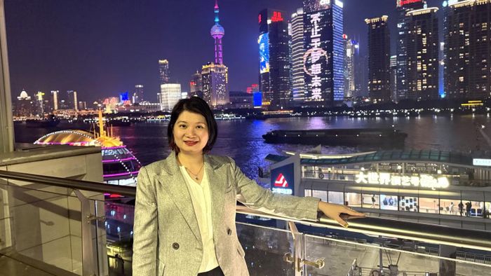 Tiến sĩ, doanh nhân người Việt tại Trung Quốc Phạm Thị Thanh Loan. (Ảnh do nhân vật cung cấp)