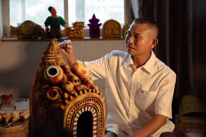 Nghệ sĩ Vũ Hữu Nhung. (Ảnh: Ban tổ chức)