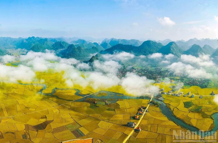 Mùa vàng Bắc Sơn từ lâu đã là một điểm đến du lịch tiêu biểu. (Ảnh: DOÃN TUẤN)