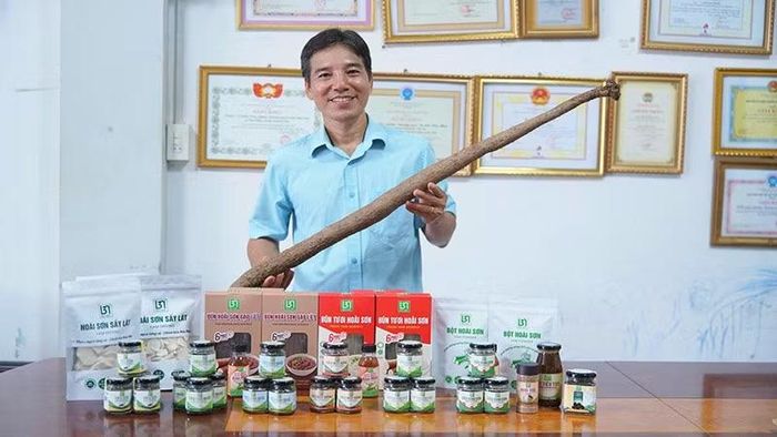 Một số sản phẩm OCOP 4 sao và tiềm năng 5 sao ở xã Hòa Hiệp. (Ảnh: CTV)