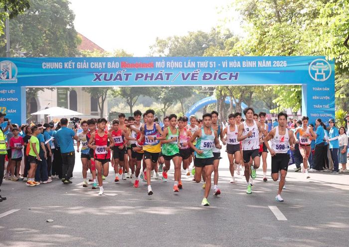 Xuất phát nội dung nam nâng cao. (Ảnh: TM)