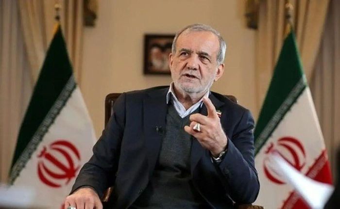 Tổng thống Iran Masoud Pezeshkian. Ảnh: IRNA
