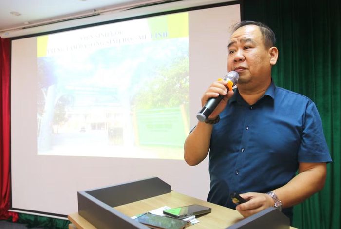 TS Đặng Huy Phương, Giám đốc Trung tâm Bảo tồn Đa dạng sinh học Mê Linh.
