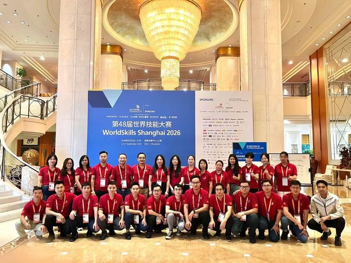12 thí sinh Việt Nam tranh tài tại Kỳ thi Kỹ năng nghề thế giới.