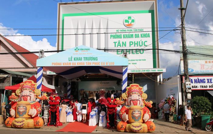 Phòng khám đa khoa Tân Phúc Ea H'leo tại xã Ea Drăng, Đắk Lắk. (Ảnh: TT)