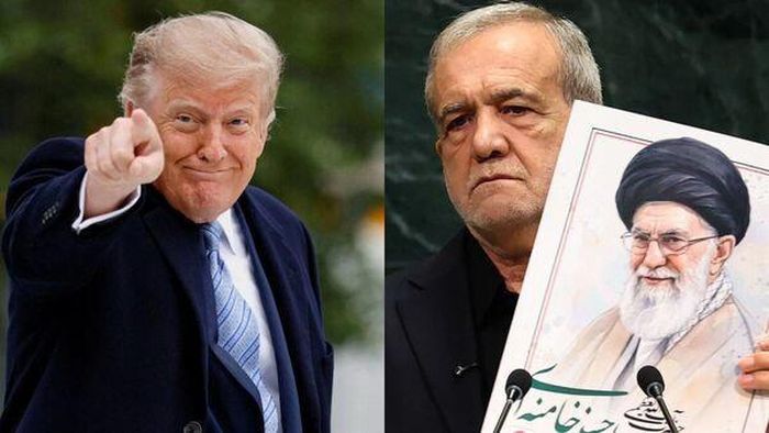 Tổng thống Mỹ Donald Trump bác bỏ đề xuất ngừng bắn của Iran. (Ảnh: AFP)