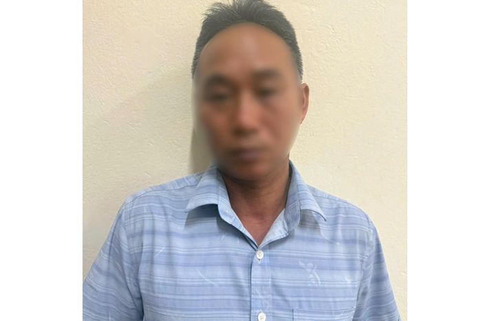 Bị can Vũ Thành Long.