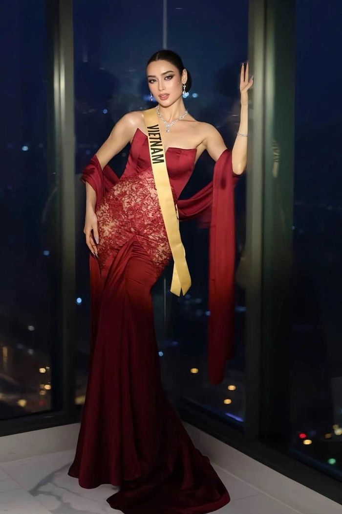 Hình ảnh đa dạng của Emoura Phạm ở Miss Grand International 2026.