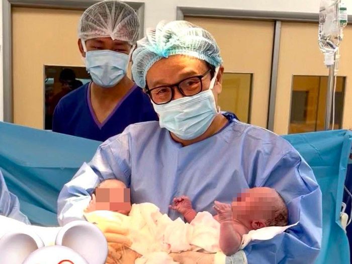 Bác sĩ Nguyễn Hữu Trung thực hiện một ca mổ sinh. Ảnh: BSCC.