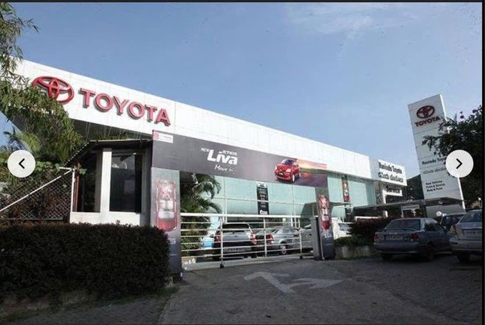 Hình ảnh đại lý Yashoda Krishna Toyota tại Uppal, Hyderabad, Ấn Độ. Ảnh: Justdial.