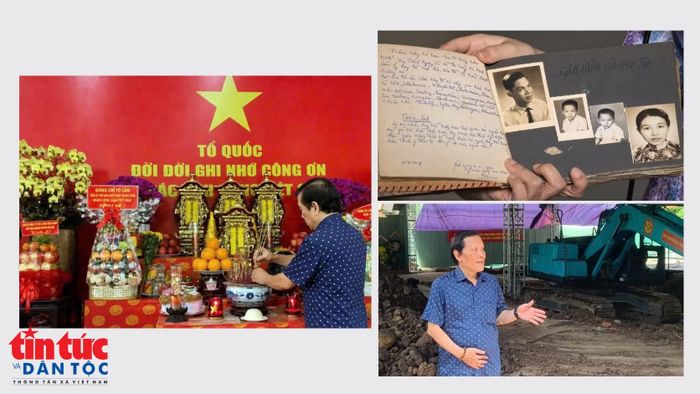 Ông Lê Chí Công - con trai Anh hùng Lực lượng vũ trang nhân dân, liệt sĩ Lê Thị Riêng.
