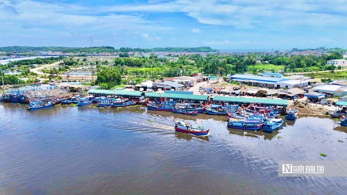 Cảng cá Tịnh Kỳ, xã Tịnh Khê, tỉnh Quảng Ngãi.