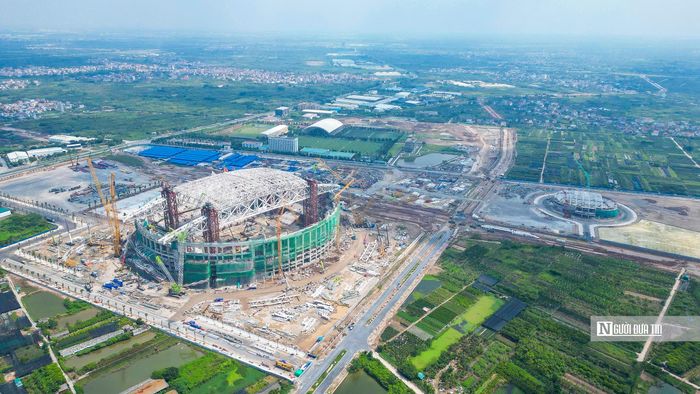 Trong đó, quảng trường và khu vực bãi đỗ xe ngoài trời được quy hoạch với diện tích khoảng 18ha.