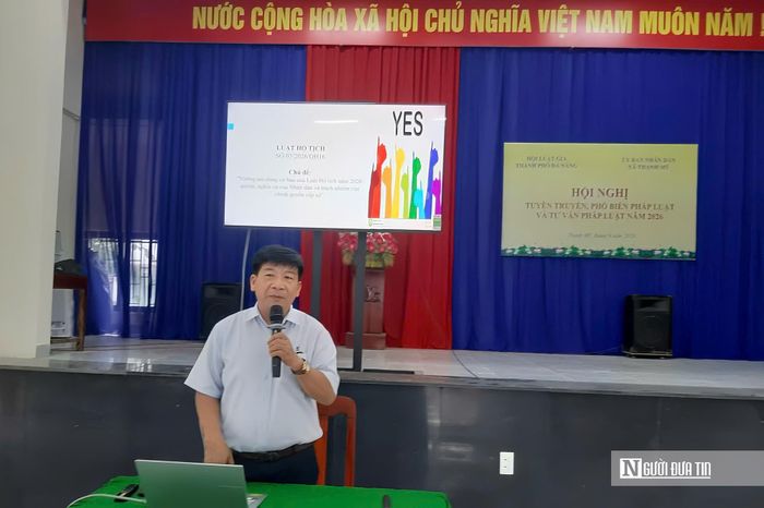 Ông Nguyễn Văn Quy lưu ý một sai sót trên giấy khai sinh có thể dẫn đến việc phải điều chỉnh nhiều giấy tờ liên quan.
