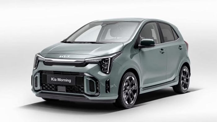 Kia Morning từng là cái tên quen thuộc ở phân khúc xe hạng A, nhưng doanh số những năm gần đây liên tục thu hẹp khi sức hút của dòng xe cỡ nhỏ chạy xăng suy giảm. Ảnh: Kia.