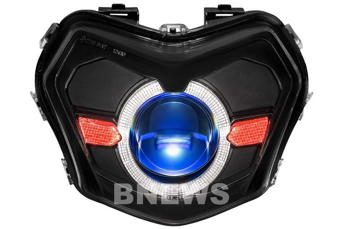Đèn BI-LED PROJECTOR thế hệ mới định vị màu đỏ dành cho xe máy Honda 
