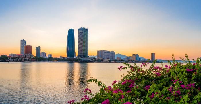 Cảnh đẹp ở ven khu vực sông Hàn. Ảnh: Sưu tầm