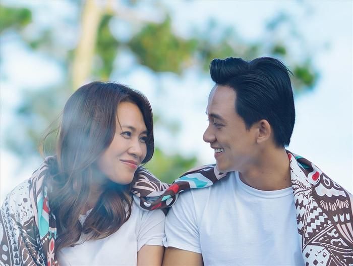 Mỹ Tâm và Mai Tài Phến.