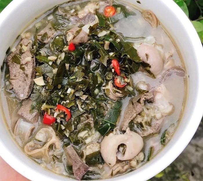 Canh lá đắng Thanh Hóa.