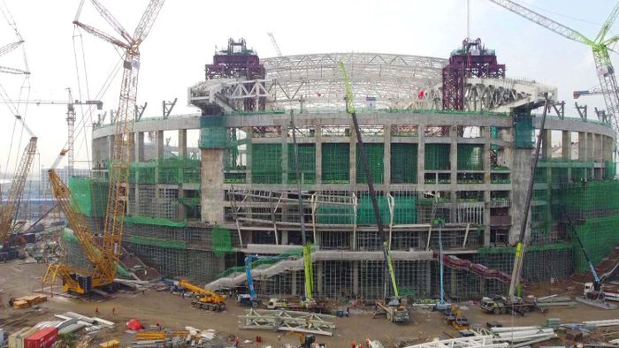 Theo quy hoạch, công trình có sức chứa 60.000 chỗ, diện tích khoảng 55.000m2, đáp ứng các tiêu chuẩn FIFA để phục vụ những giải đấu quốc tế trong tương lai.