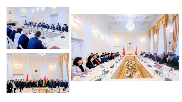 Đoàn công tác tỉnh Lào Cai thăm, làm việc với Ủy ban Điều hành tỉnh Brét-xtơ (Cộng hòa Belarus).