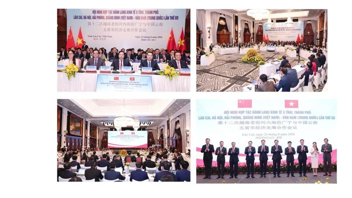 Hội nghị hợp tác hành lang kinh tế 5 tỉnh, thành phố Lào Cai - Hà Nội - Hải Phòng - Quảng Ninh (Việt Nam) và Vân Nam (Trung Quốc) lần thứ XII được tổ chức tại Lào Cai.