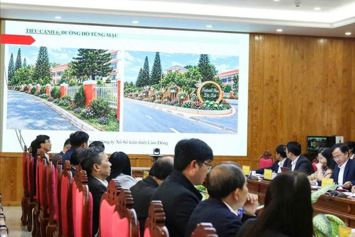 Để nâng tầm Festival Hoa Đà Lạt lần thứ XI - năm 2026, các kịch bản, kế hoạch, tiểu cảnh bố trí không gian hoa được các đơn vị, địa phương họp bàn rất kỹ