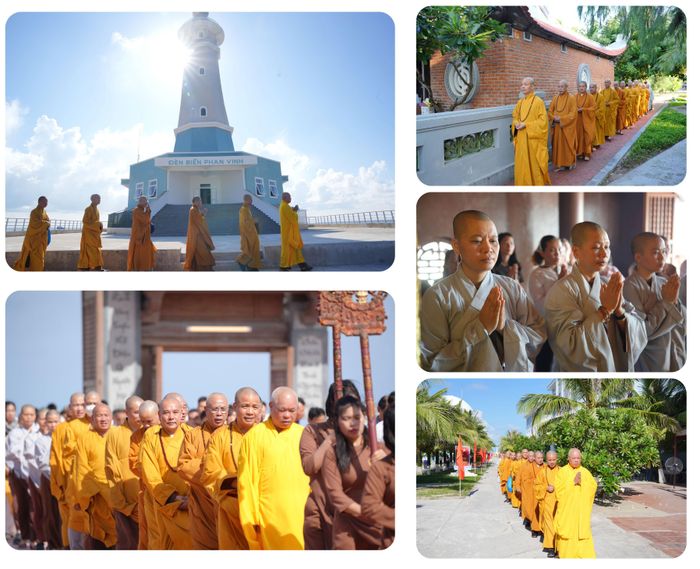Sự hiện diện của tăng, ni, Phật tử góp phần lan tỏa những giá trị văn hóa Phật giáo và tinh thần hướng về biển, đảo của dân tộc.